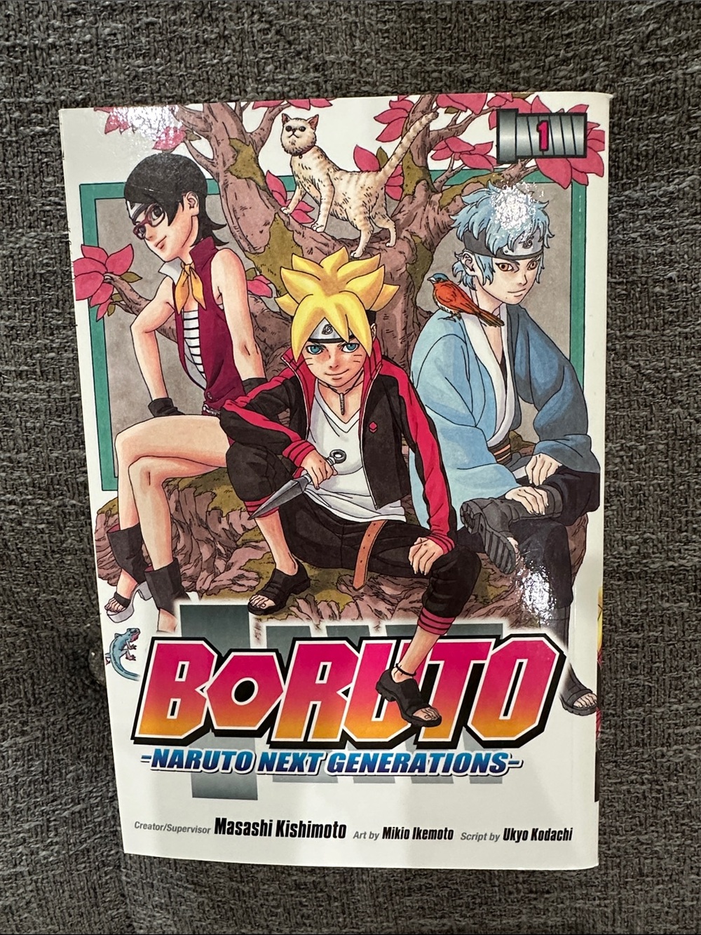 Boruto: Naruto Next Generations Vol. 1 Manga - White Cover